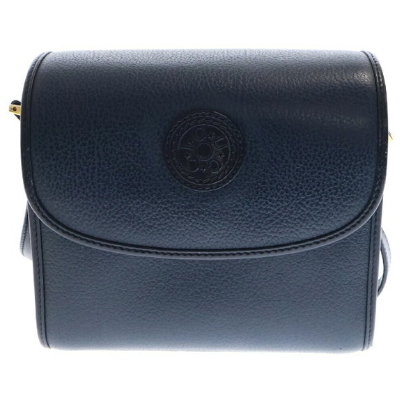 Gucci Shoulder Bag Blue Leather - Picture 1 of 6